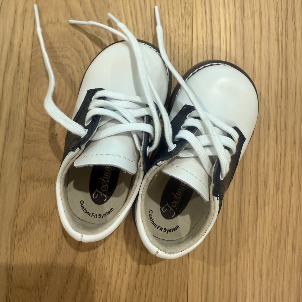 Baby boys Footmates Cheer Oxford Size 3.5